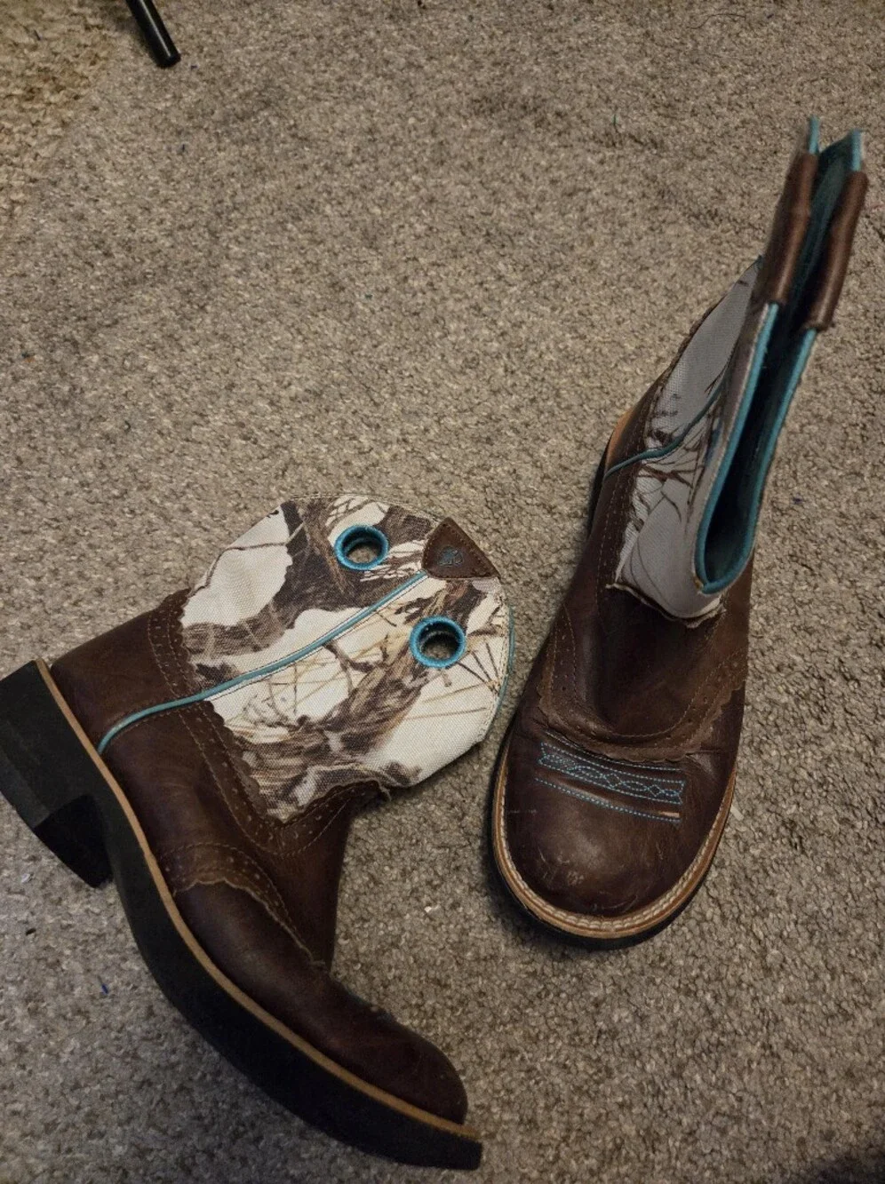 Ariat Fatbaby Western Boots Womens Size 8 EUC